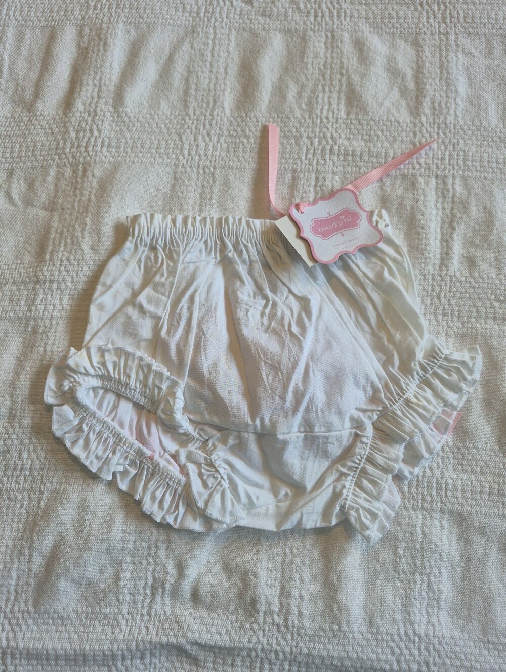 Mudpie girls bloomers 12-18 months tulle bunny butt bloomers NEW